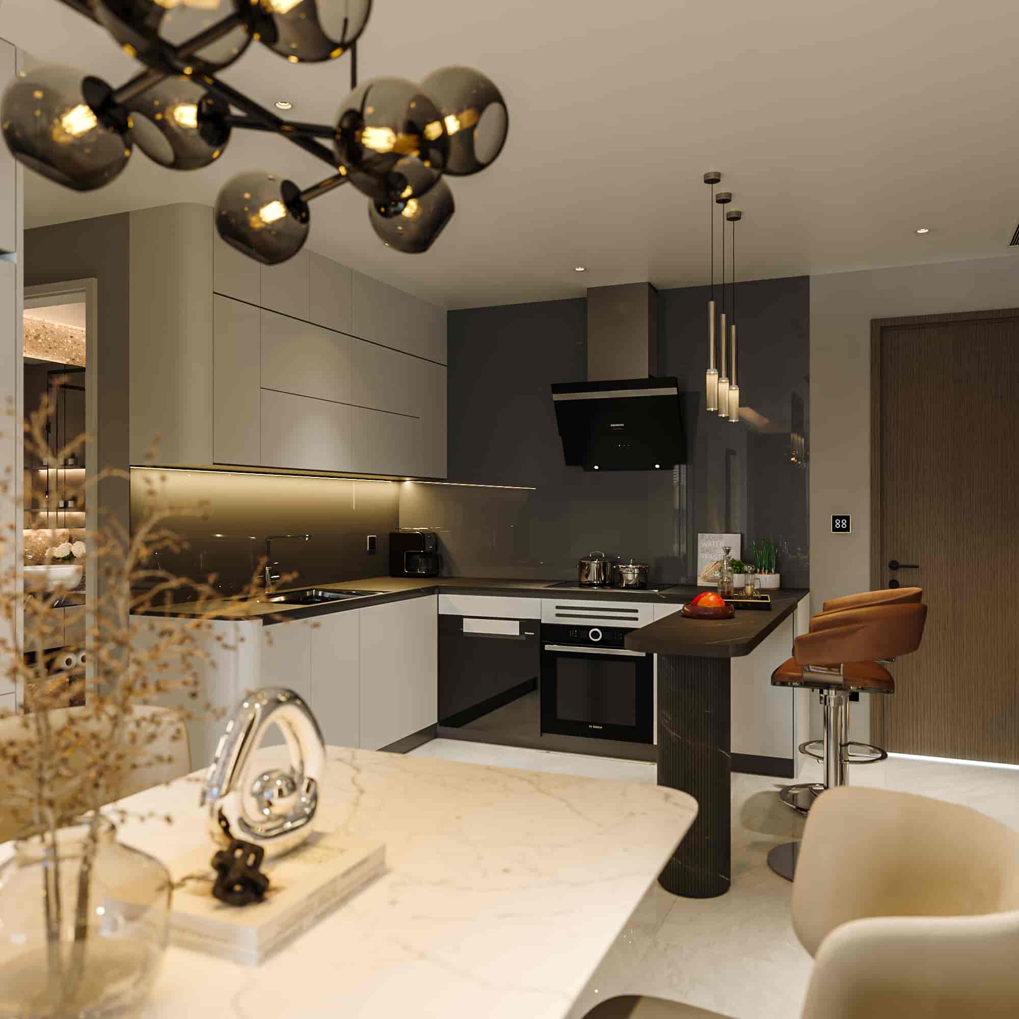 Căn Hộ The Queen 2-3PN Tối Ưu Ánh Sáng Và Gió Tự Nhiên 2