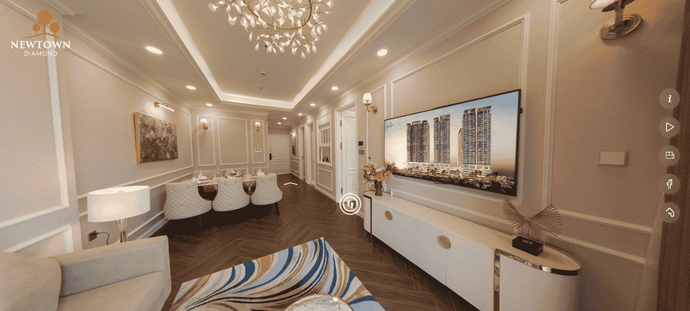 Căn hộ cao cấp Newtown Diamond 2