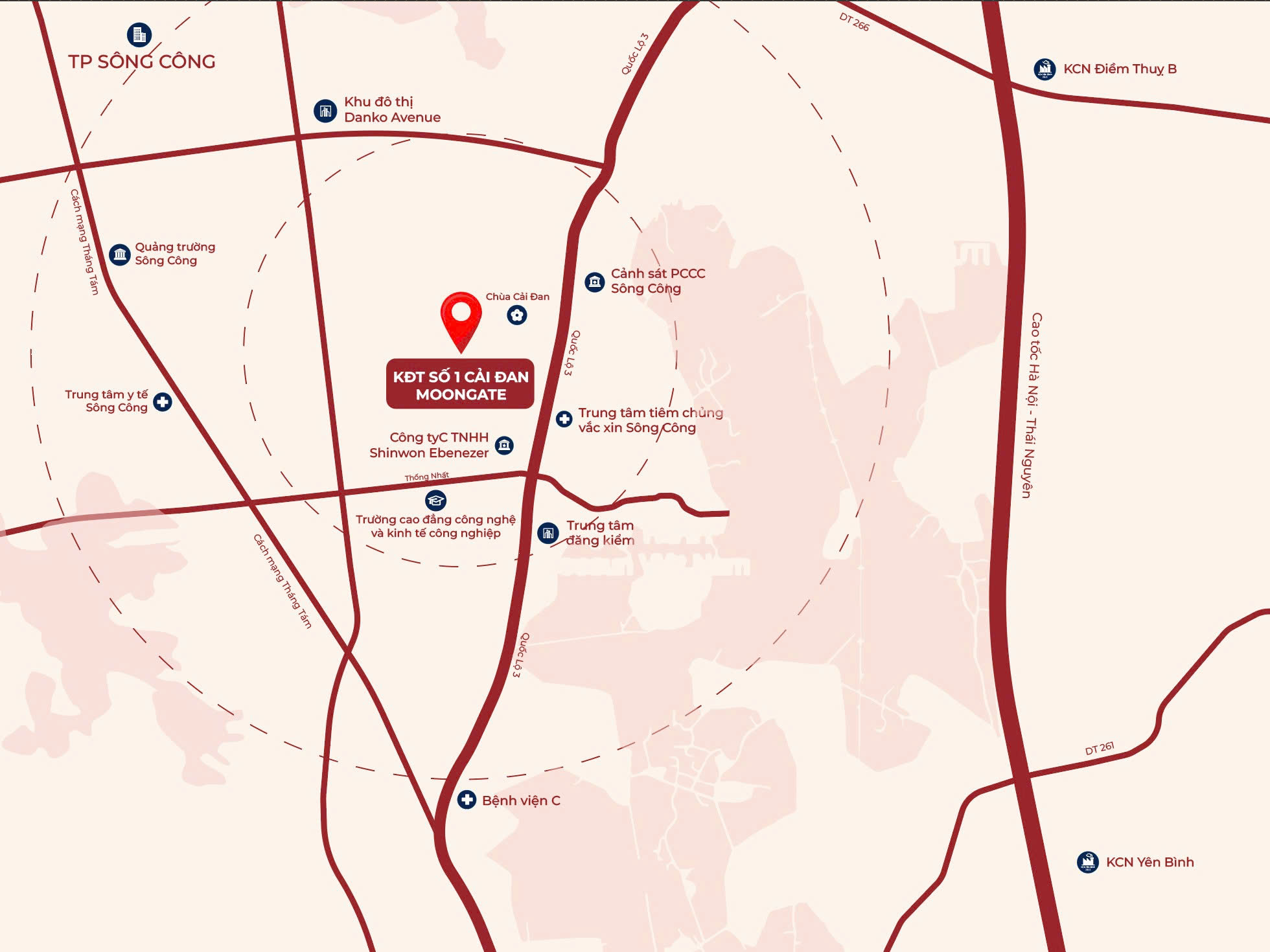 Moon Gate Sông Công Đặt Viên Gạch Vàng Đón Dòng Tiền Khủng 1