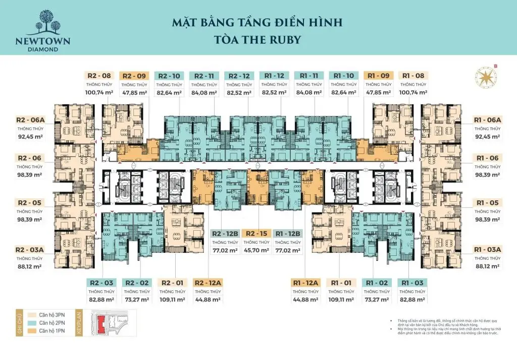 Newtown Diamond Đà Nẵng https://canhochungcuhanoi.com.vn 79