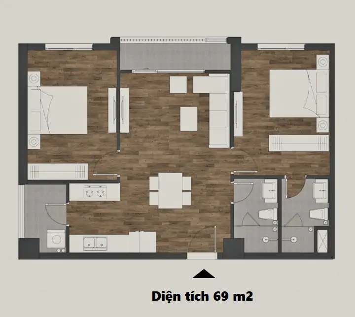 Mandala CT14 Tứ Hiệp Nơi An Yên Giữa Vườn Xanh Thở 3